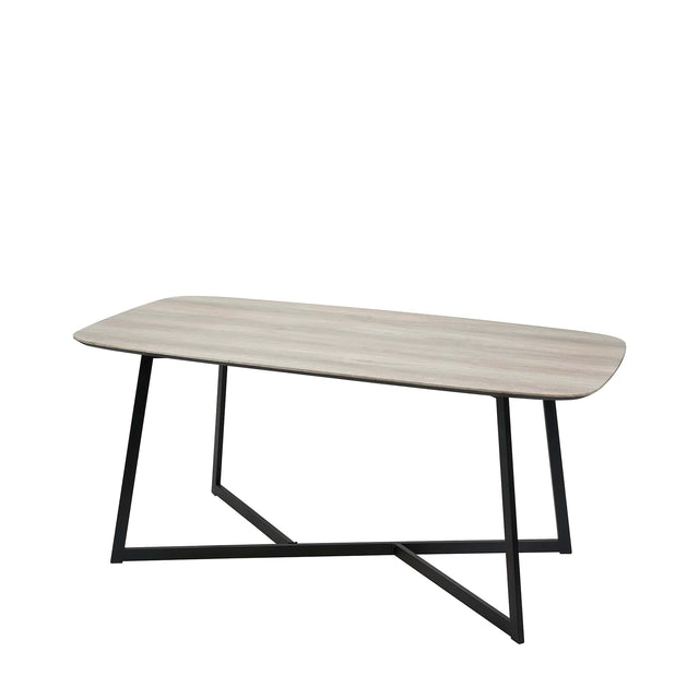 Ruma Grey and Black Dining Table | Furniture | Rūma