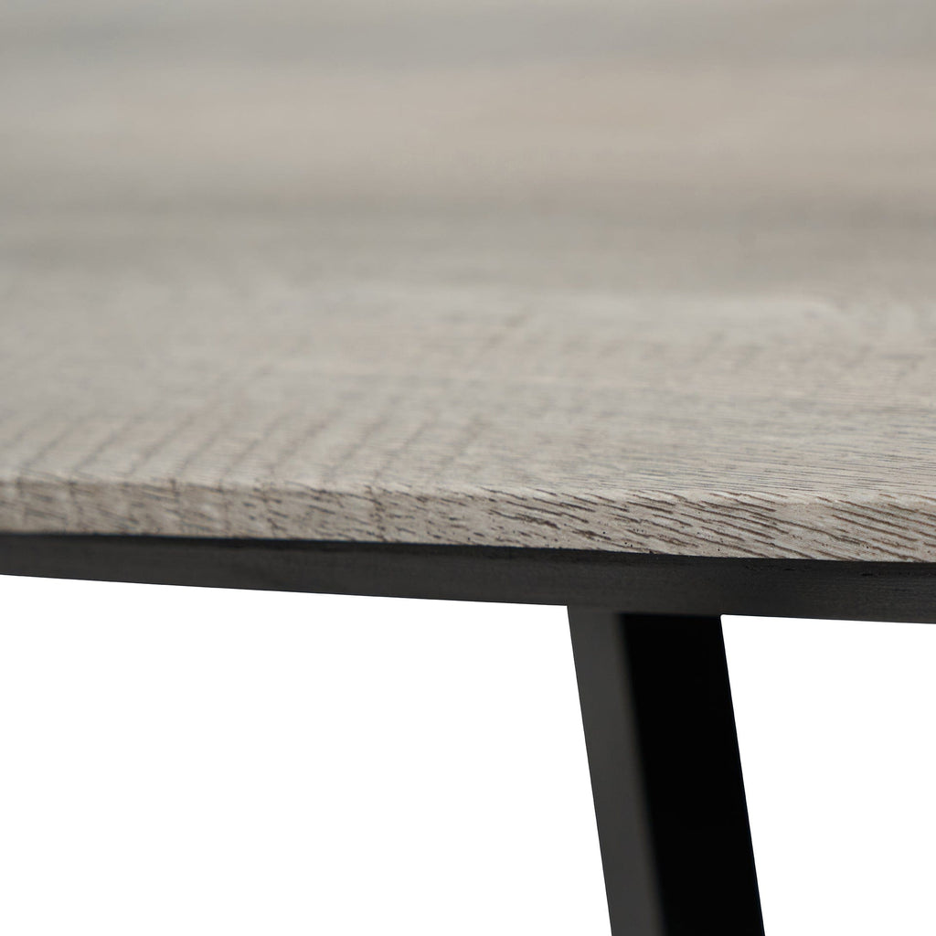 Grey Table. File Grey and Black Dining Table | Furniture