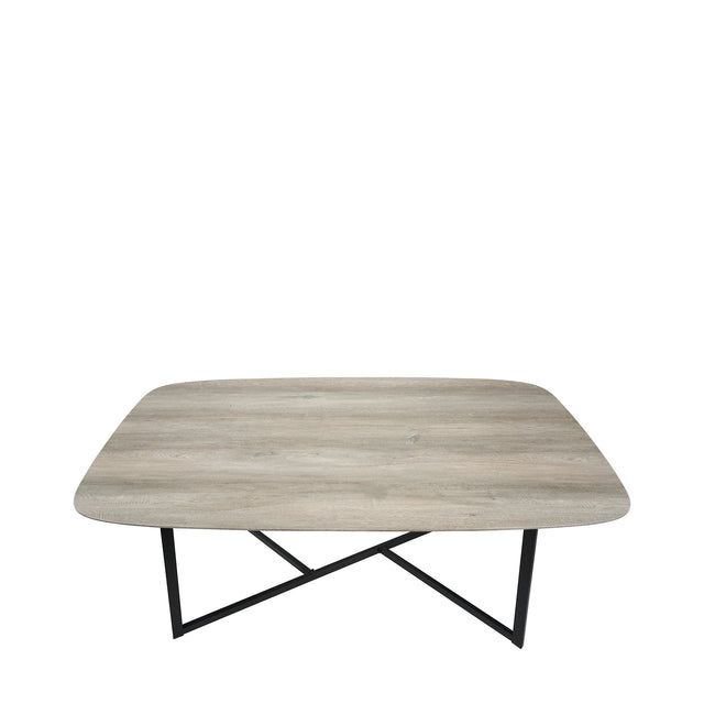 Ruma Grey and Black Dining Table | Furniture | Rūma