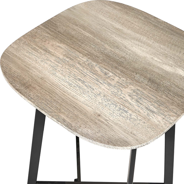Ruma Grey and Black Side Table | Furniture | Rūma