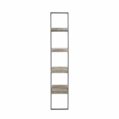 Ruma Concrete Effect 4 Shelf Unit | Furniture | Rūma