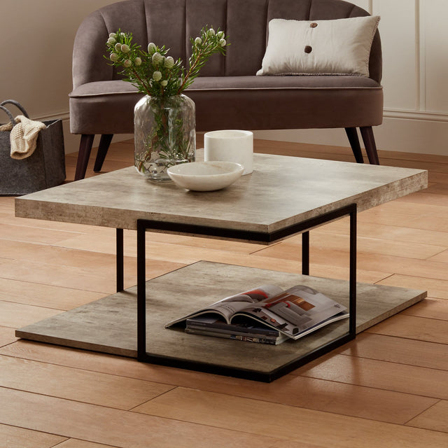 Ruma Concrete Effect Coffee Table | Furniture | Ruma