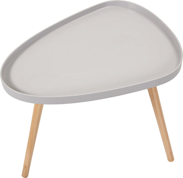 Ruma Light Grey Teardrop Side Table | Furniture | Ruma