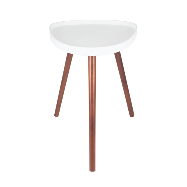 Ruma White Teardrop Side Table | Furniture | Ruma
