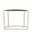 Ruma Gold & Black Half Moon Hallway Console Table | Furniture | Ruma