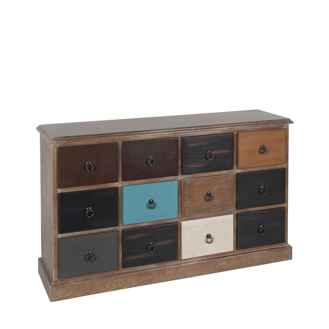 Ruma 12 Drawer Pine Wood Sideboard Unit | Furniture | Rūma