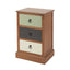 Ruma Sage 3 Drawer Pine Wood Bedside Table Unit | Furniture | Rūma