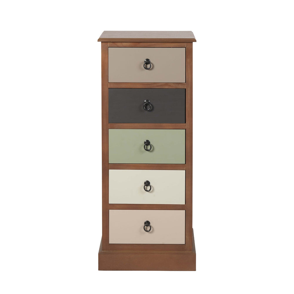 Ruma Sage Tall Boy Pine Wood Unit | Furniture | Rūma