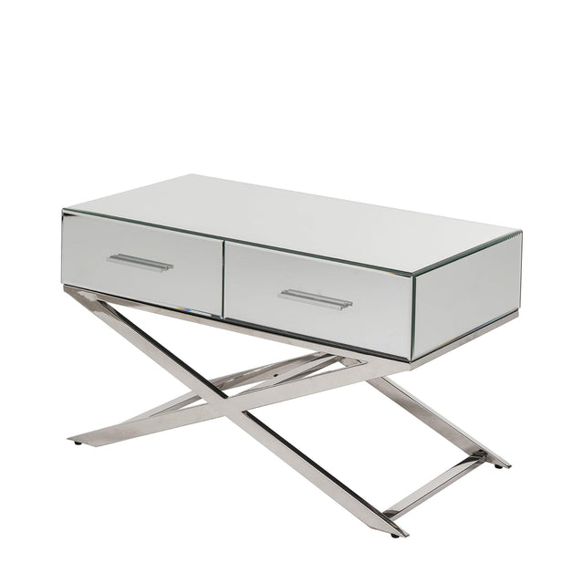 Ruma Mirrored Glass Coffee Table | Furniture | Rūma