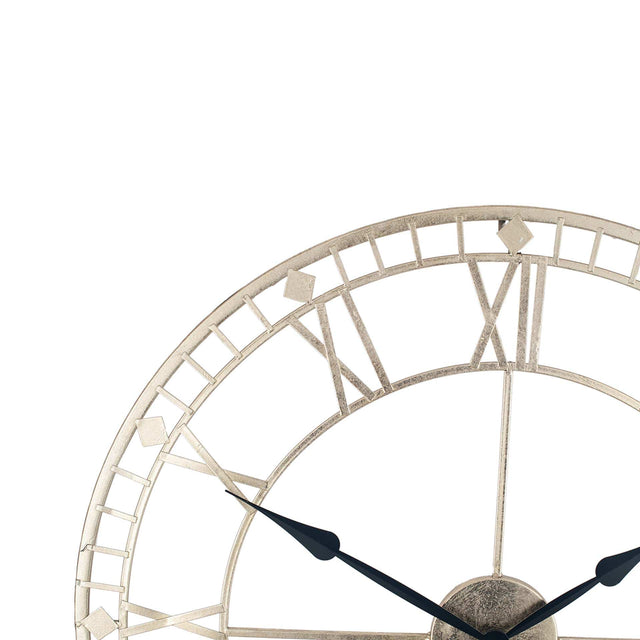 Ruma Gold Metal Round Skeleton Wall Clock | Home Accents | Ruma