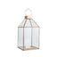 Ruma Antique Brass & Glass Square Lantern | Home Accents | Ruma