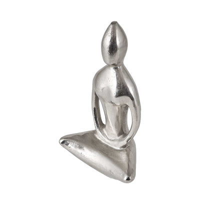 Ruma Silver Sitting Statue | Home Accents | Rūma