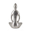 Ruma Silver Sitting Statue | Home Accents | Rūma