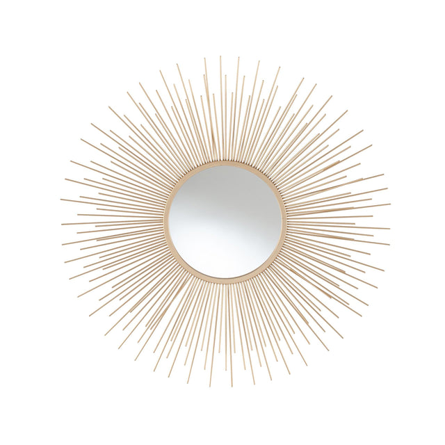 Ruma Gold Metal Starburst Round Wall Mirror | Home  Accents | Rūma