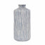 Ruma Blue and White Stripe Stoneware Vase | Home Accents | Rūma