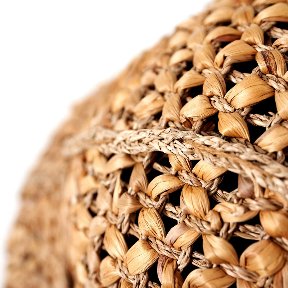 Ruma Woven Water Hyacinth S/3 Handled Round Baskets | Home  Accents | Rūma