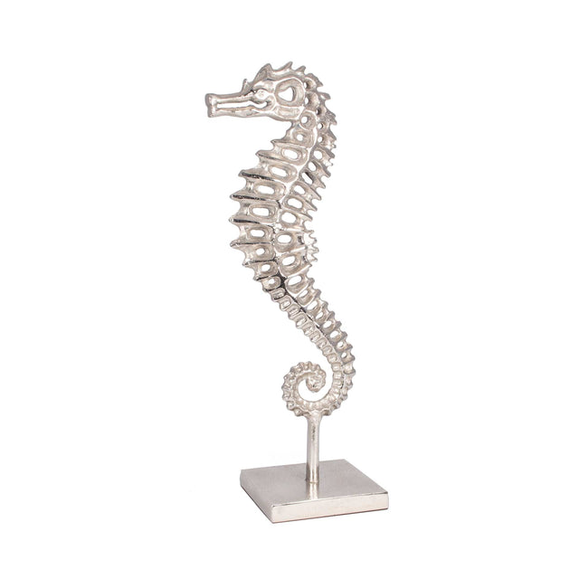 Ruma Silver Sea Horse Decoration | Home Accents | Rūma