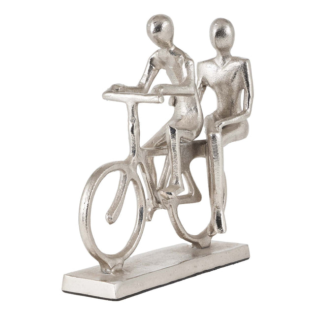 Ruma Silver Double Cyclist Ornament | Home Accents | Rūma