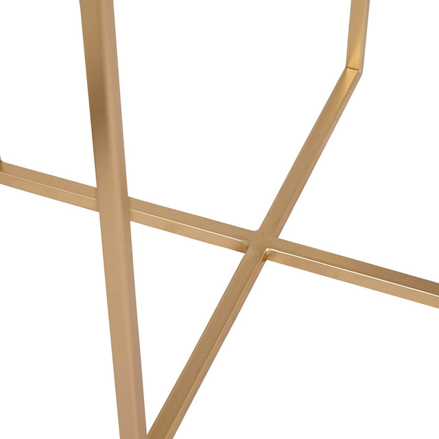 Ruma White & Gold Metal Set of 2 Planters | Furniture | Rūma