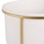 Ruma White & Gold Metal Set of 2 Planters | Furniture | Rūma
