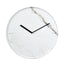 Ruma White Marble Finish Round Wall Clock | Home Accents | Rūma