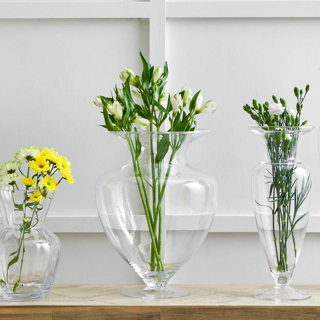Ruma Clear Glass Waisted Vase | Home Accents | Ruma