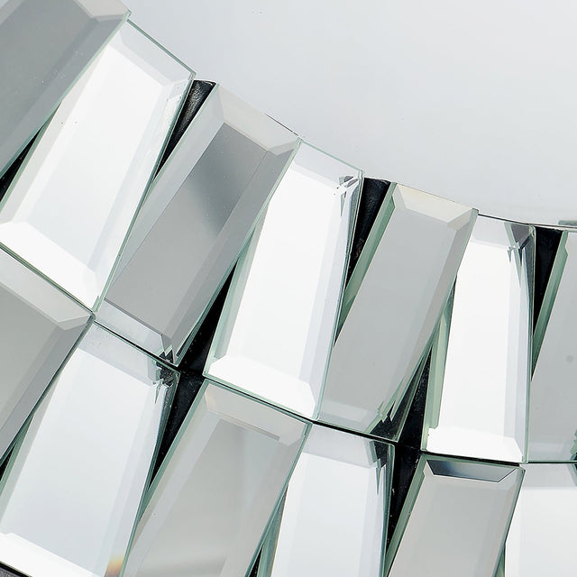 Ruma Mirrored Glass Tile Rond Wall Mirror | Furniture | Rūma