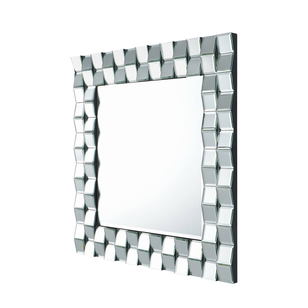 Ruma Mirrored Glass Tile Square Wall Mirror | Furniture | Rūma