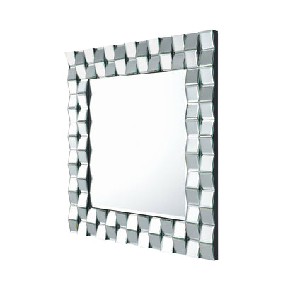Ruma Mirrored Glass Tile Square Wall Mirror | Furniture | Rūma