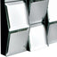 Ruma Mirrored Glass Tile Square Wall Mirror | Furniture | Rūma