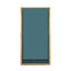 Ruma Smoked Glass and Brass Metal Medium Square Hurricane | Home Accents | Rūma