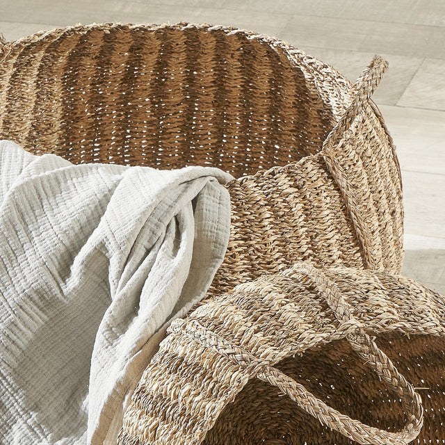 Ruma Set of 3 Natural Seagrass Baskets | Home Accents | Rūma