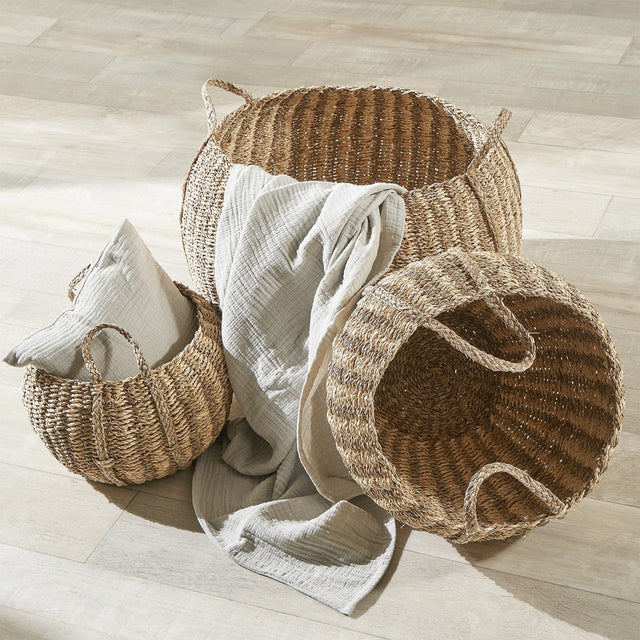 Ruma Set of 3 Natural Seagrass Baskets | Home Accents | Rūma