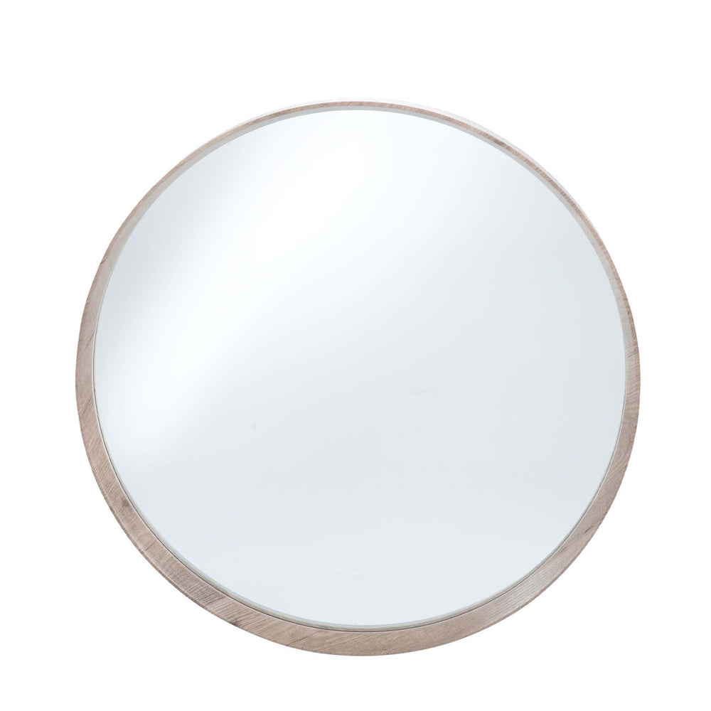 Ruma Natural Wood Veneer Round Wall Mirror | Home Accents | Rūma