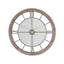 Ruma Natural Wood & Metal Round Wall Clock | Home Accents | Ruma