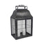 Ruma Dark Grey Galvanised Metal Oblong Lantern Large | Home Accents | Rūma