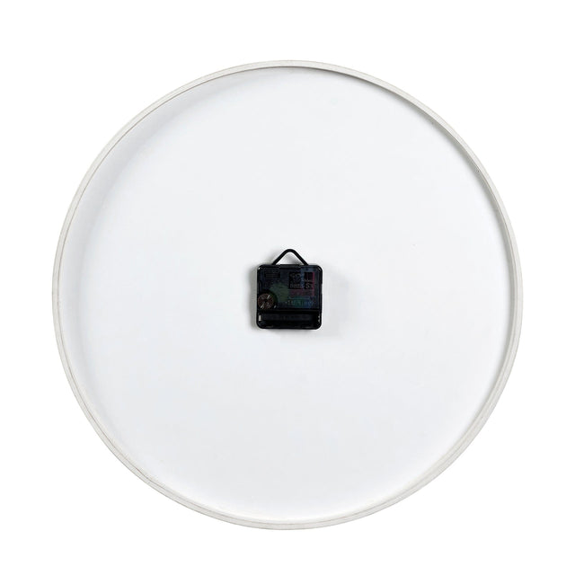 Ruma White Marble Finish Round Wall Clock | Home Accents | Rūma