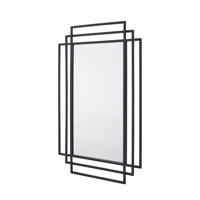 Ruma Black Rectangular Multi Framed Wall Mirror | Home Accents | Rūma