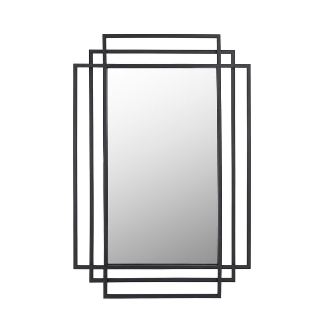 Ruma Black Rectangular Multi Framed Wall Mirror | Home Accents | Rūma