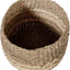 Ruma Woven 2-Tone S/3 Natural Seagrass and Palm Leaf Round Baskets | Home Accents | Rūma