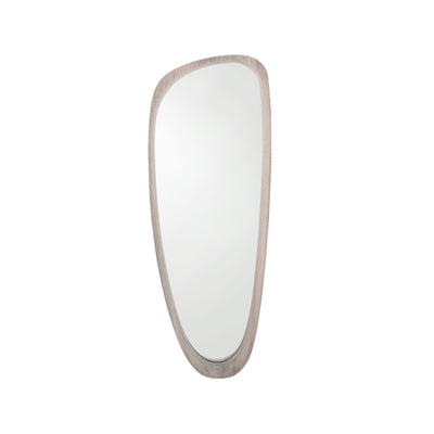 Ruma Grey Oak Wood Veneer Teardrop Shaped Mirror | Home Accents | Ruma