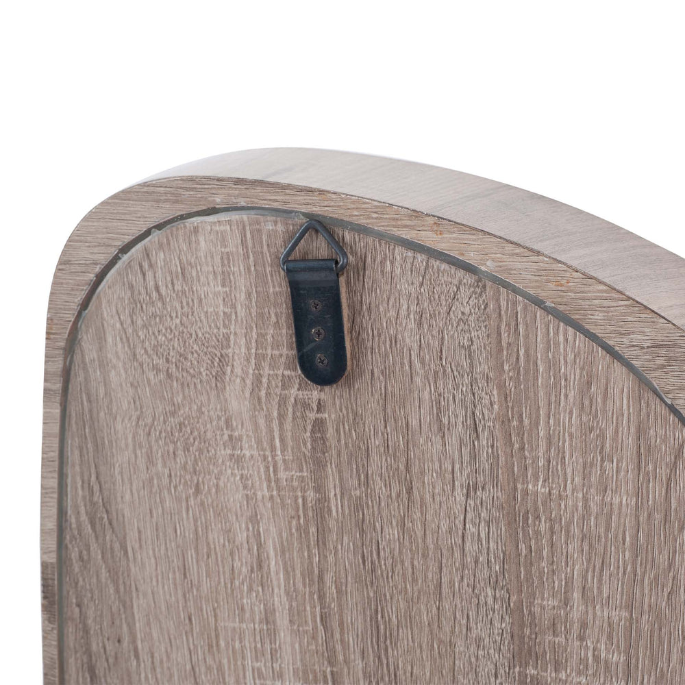 Ruma Natural Wood Veneer Teardrop Shaped Mirror | Home Accents | Ruma