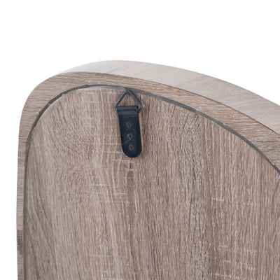 Ruma Natural Wood Veneer Teardrop Shaped Mirror | Home Accents | Ruma