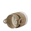 Ruma Banana Leaf Two Tone Set of  2 Natural and White Baskets | Home Accents | Rūma