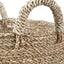 Ruma Banana Leaf Two Tone Set of  2 Natural and White Baskets | Home Accents | Rūma