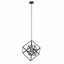 Ruma Matt Black Metal Cube Pendant | Lighting | Rūma