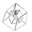 Ruma Silver Cube Pendant | Lighting | Rūma