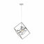 Ruma Silver Cube Pendant | Lighting | Rūma