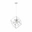 Ruma Silver Cube Pendant | Lighting | Rūma