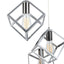 Ruma Silver Five Cube Pendant | Lighting | Rūma